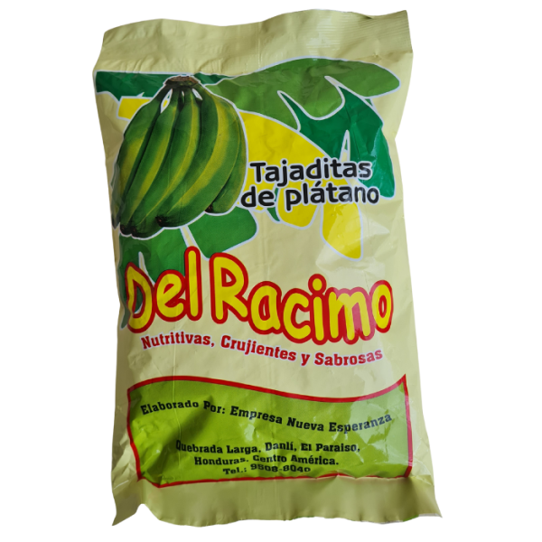 Tajaditas de Plátano Del Racimo